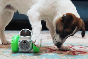 🚀 Juguete Espacial para Mascotas: Comida y Diversión🐱🐕